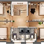 בקתה Haus Am Wald
