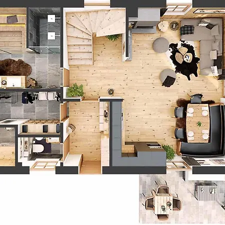 شاليه Haus Am Wald