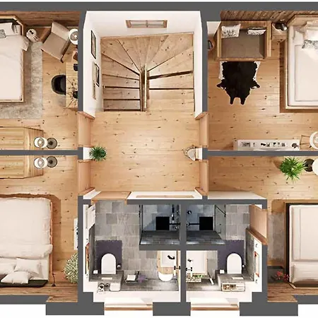 Haus Am Wald شاليه